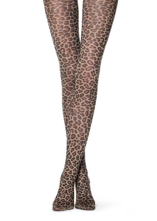 calzedonia leopard tights