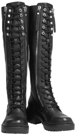 High knee boots png
