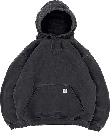 black carhartt hoodie