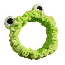 frog headband for washing face - Google Search