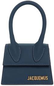 mini jacquemus bag dark blue - Google Search
