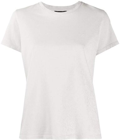 relaxed fit round neck T-shirt