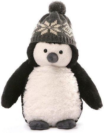 Amazon.com: GUND Christmas Puffers Penguin Plush, 10"/Small: Toys & Games