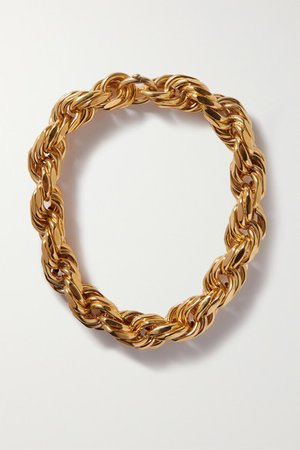 Bottega Veneta | Gold-tone necklace | NET-A-PORTER.COM