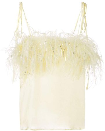 Favour feather cami