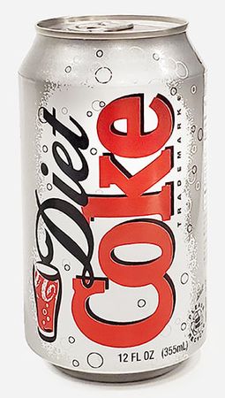 diet coke can early 2000s - uploaded by mt