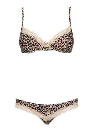 leopard lingerie
