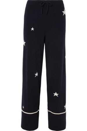 Chinti and Parker | Star cashmere pajama pants | NET-A-PORTER.COM