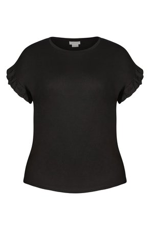 City Chic Frill T-Shirt | Nordstrom
