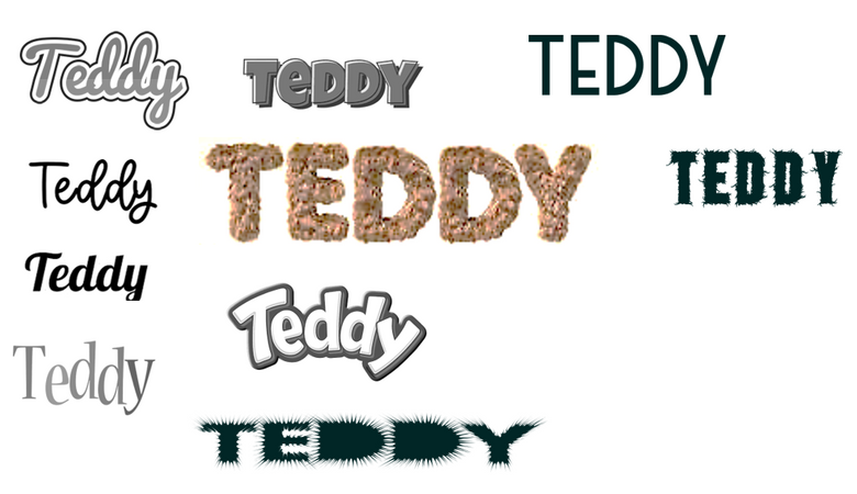 Teddy Words