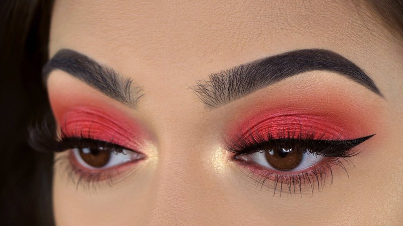 red eyeshadow makeup - Ricerca Google
