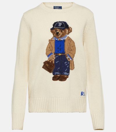 Polo Bear Wool Blend Sweater in Multicoloured - Polo Ralph Lauren | Mytheresa