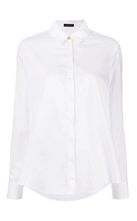 White Versace Button up