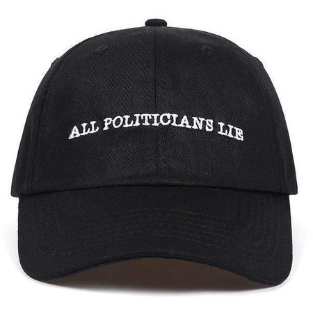 All Politicians Lie Dad Hat Cap - Own Saviour