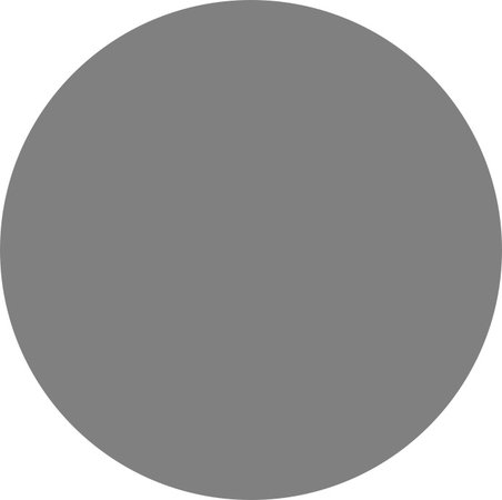 Gray circle