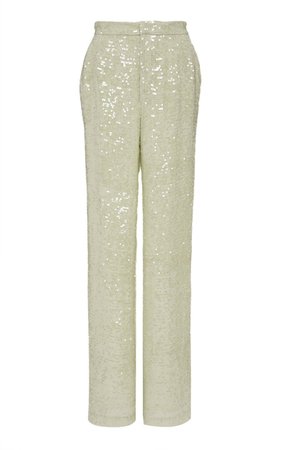 Sequined Crepe Straight-Leg Pants By Lapointe | Moda Operandi