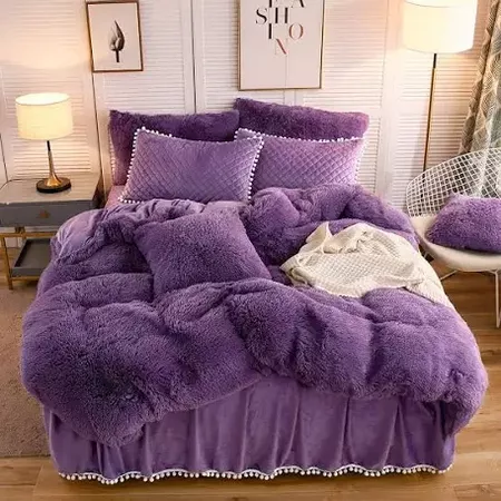 baddie bed purple - Google Search