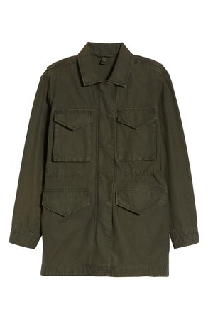 Levi's® Cotton Oversize Military Jacket | Nordstrom