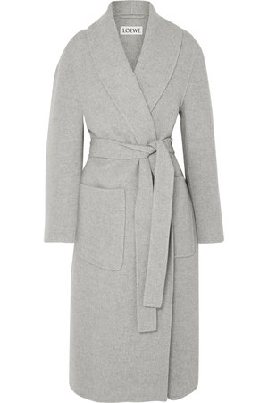 Loewe | Belted cashmere coat | NET-A-PORTER.COM