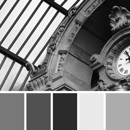 grey color palette