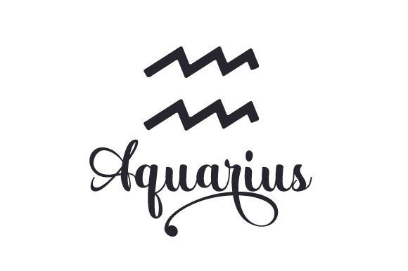 Aquarius (SVG Cut file) by Creative Fabrica Crafts · Creative Fabrica