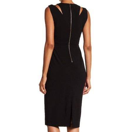 Calvin Klein Dresses | Cutout Shoulder Midi Dress | Poshmark