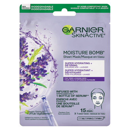 Garnier SkinActive Moisture Bomb Super Hydrating Sheet Mask - Glow-Boosting