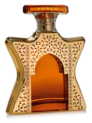 Topaz gold perfume bottle