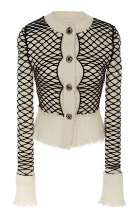 Embellished Tweed Jacket by Alexander Wang | Moda Operandi