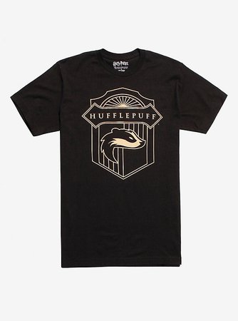 Harry Potter Art Deco Hufflepuff T-Shirt