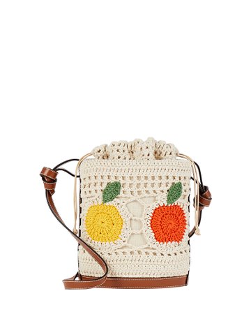 STAUD Anita Crocheted Bucket Bag | INTERMIX®