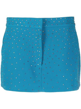 Alex Perry Carling crystal-embellished Mini Skirt - Farfetch