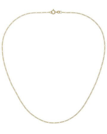 14K Gold Figaro Baby Chain Necklace | Adina's Jewels