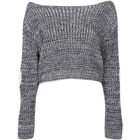 Long Sleeve Grey Pullover Sweater