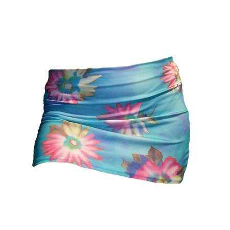 floral skirt