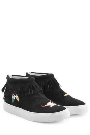 Embroidered Suede Sneakers Gr. EU 41