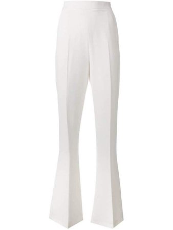 tailored flare trousers