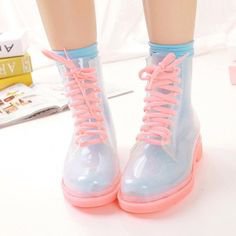 Pastel boots