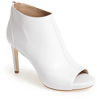 White Spiked Leather Ankle Boots by Via Spiga | Where to buy & how to wear