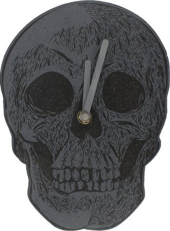 Cabinet of Curiosities Skull Clock - Buy Online Australia – Beserk
