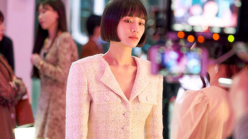 The Exact Saint Laurent Dress in Netflix's K-Drama "Celebrity"