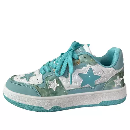Star Child Baby Blue Sneakers | BOOGZEL CLOTHING – Boogzel Clothing