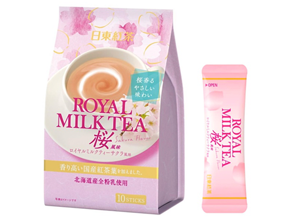 Cherry blossom royal milk tea - Japan Today