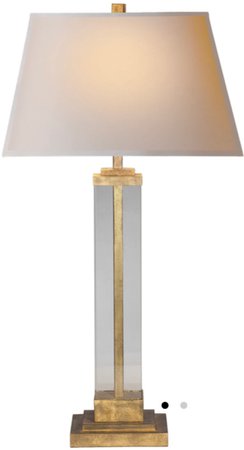 gold table lamp - Burke decor