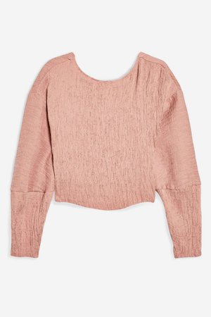 Textured Crinkle Top - Shirts & Blouses - Clothing - Topshop