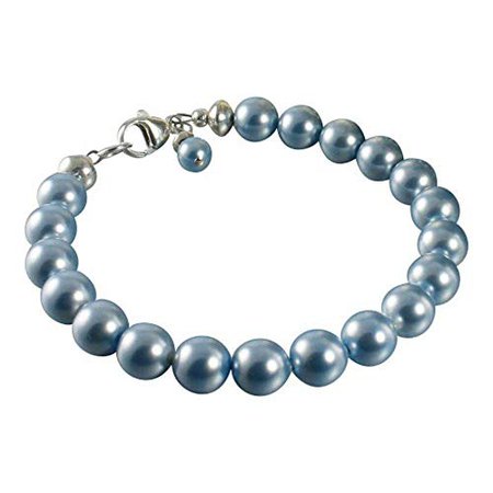 pearl blue bracelet - Google Search
