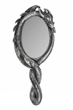 Dragon's Lure Hand Mirror by Alchemy Gothic | Gifts & ware
