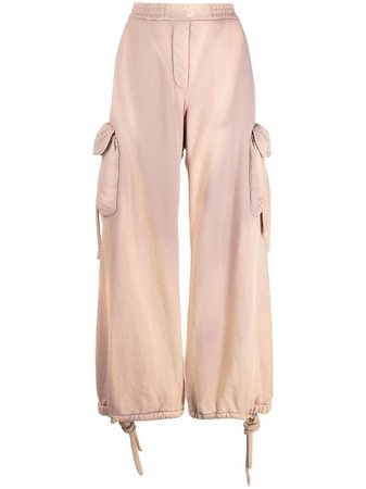 Off-White LAUNDRY CARGO TRACKPANT NUDE NUDE - Farfetch