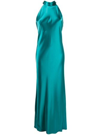 Galvan Satin Sienna Dress Ss20 | Farfetch.Com