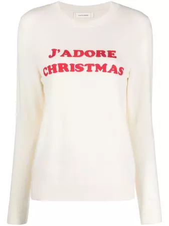 Chinti And Parker J'Adore Christmas Sweater - Farfetch